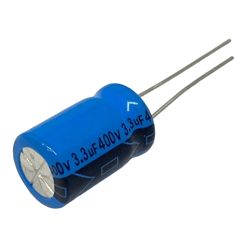 3.3uF 400V Radial Electrolytic Capacitor