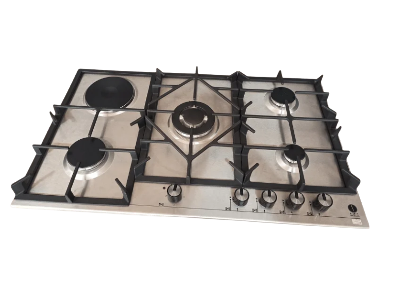 IQRA 90cm Built-In Hob IQ-MOON 9L3GTP; 4 Gas Burners + 1 Hotplate
