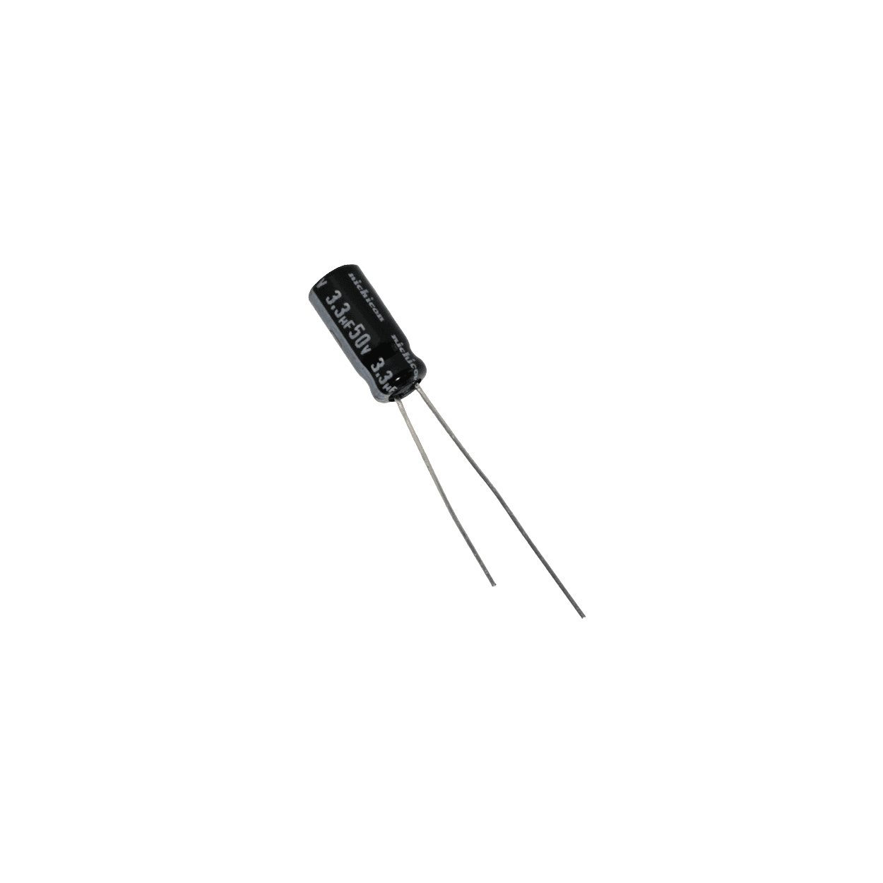 3.3uf / 50V Aluminum Electrolytic Capacitors