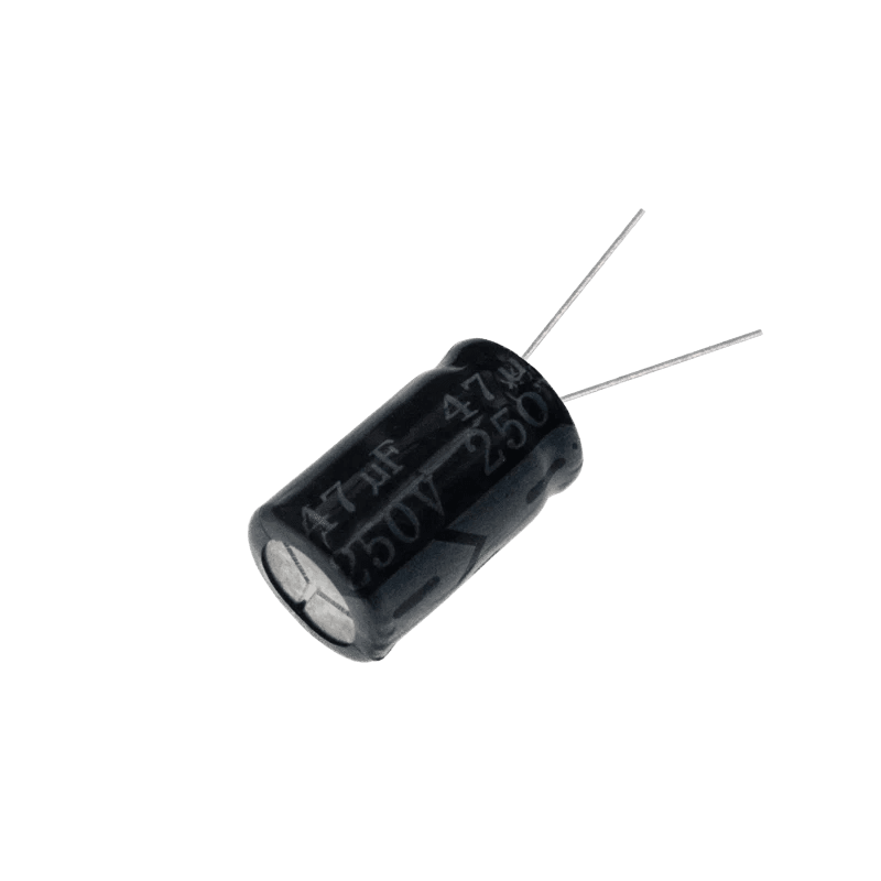 47uf 250volt aluminum electrolytic capacitor
