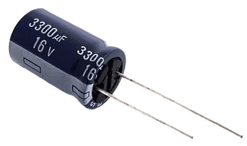 3300uf 16volt aluminum electrolytic capacitor