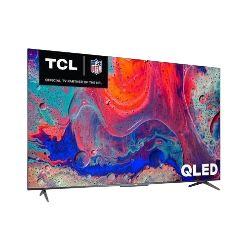 TCL 65 Inch 4K UHD HDR Google TV, Frameless, 65P/V635 Free to Air - Black (1 Yr WRNTY).
