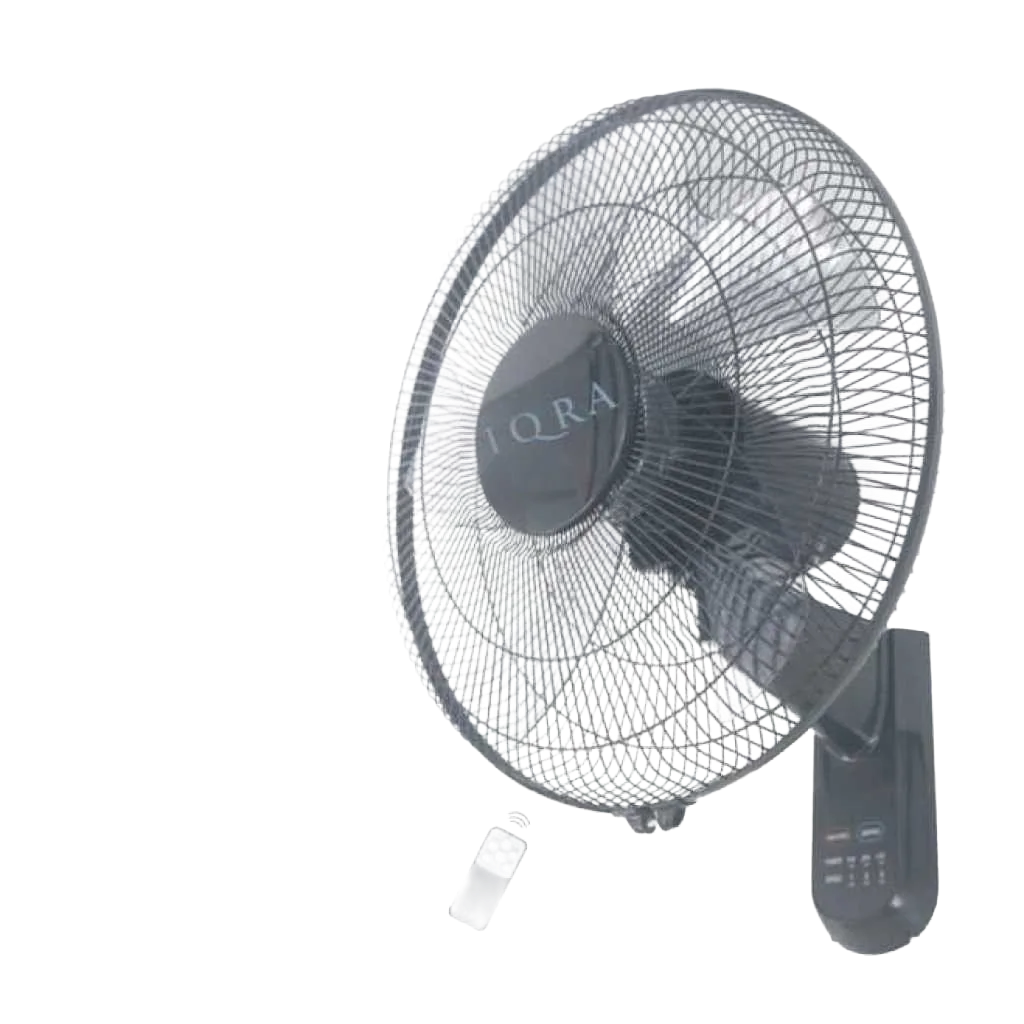 IQRA 16-inch Wall Fan with Remote Control IQ-WF019R