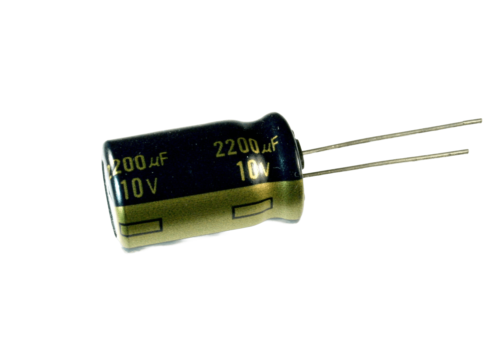 2200uf 10v 105C Radial Electrolytic Capacitor