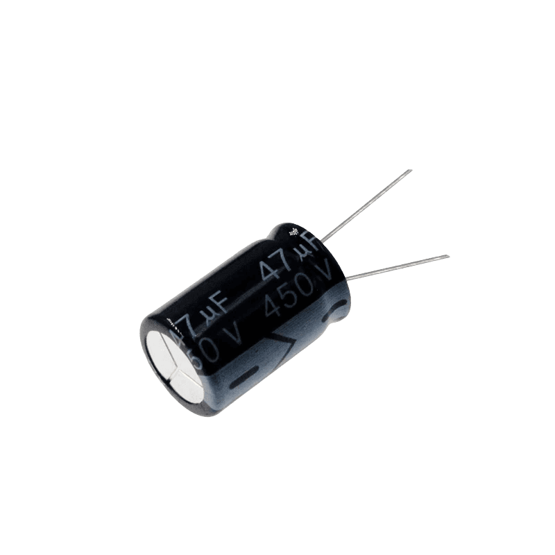 450v 47uf aluminum electrolytic capacitor radial