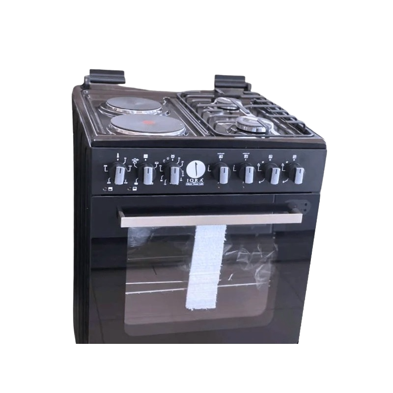 IQRA IQ-FC6022-BLK 60 x 60cm Freestanding Cooker