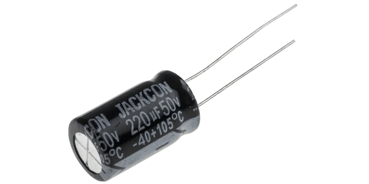 220μF Electrolytic Capacitor 50V dc
