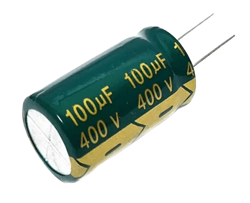 100 uF Capacitor 400V dc