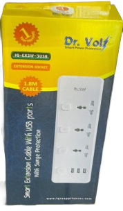 Dr. Volt Smart Extension Cable IQ-EX3W-3USB