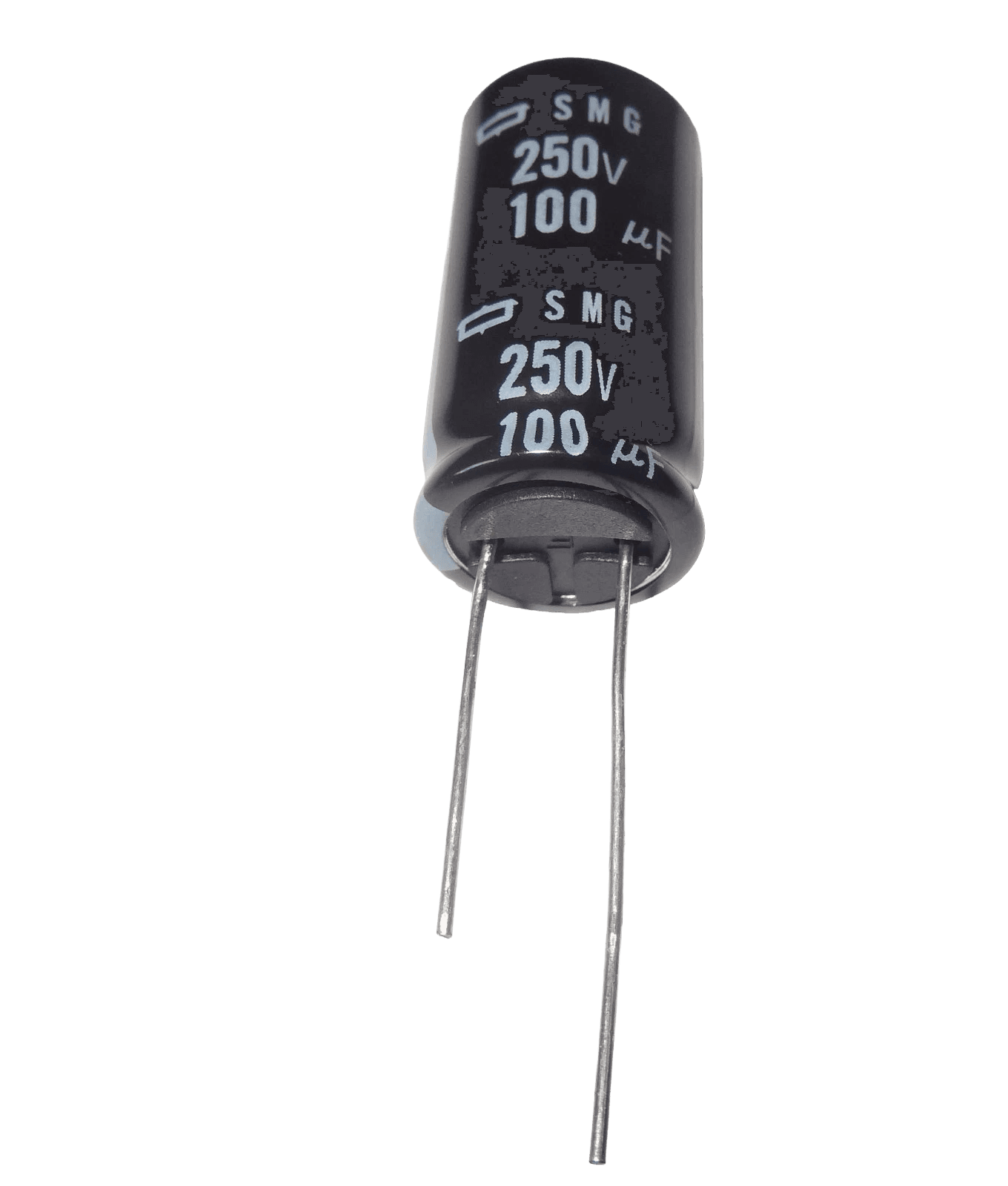 100uF/250V electrolytic capacitor