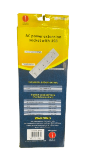 Dr. Volt Smart Extension Cable IQ-EX4W-3USB