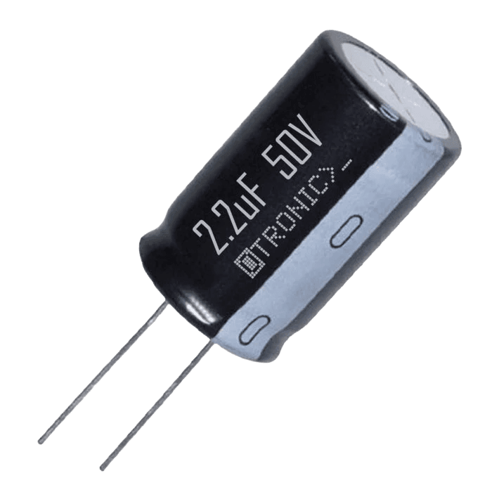 Capacitor 2.2uF 50v