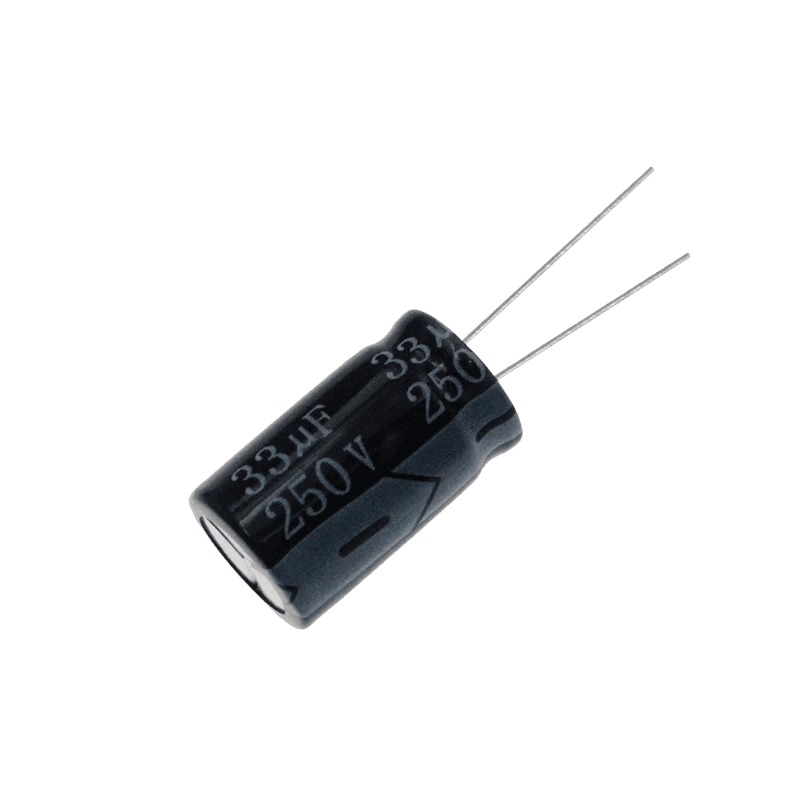 33uF 250V 33MFD 250Volt 10*20mm Aluminum Electrolytic Capacitor