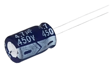 4.7uF 450V Through Hole Electrolytic Capacitor