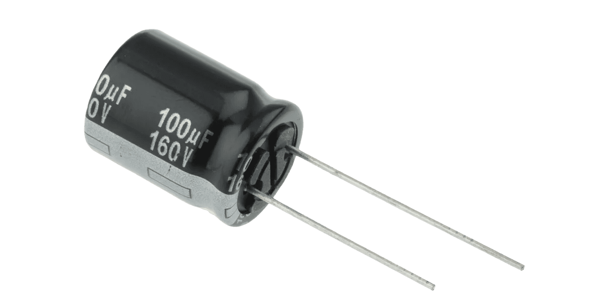 100uF Electrolytic Capacitor 160V dc