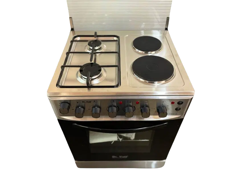 DR VOLT 60cm Gas & Electric Cooker IQ-FC6622SS