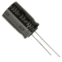 33uF 350 Volt Electrolytic Capacitor