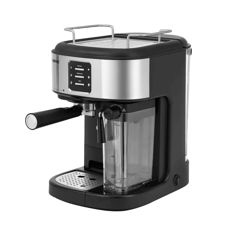 Geepas Espresso and Cappuccino Coffee Machine- GCM1215SA