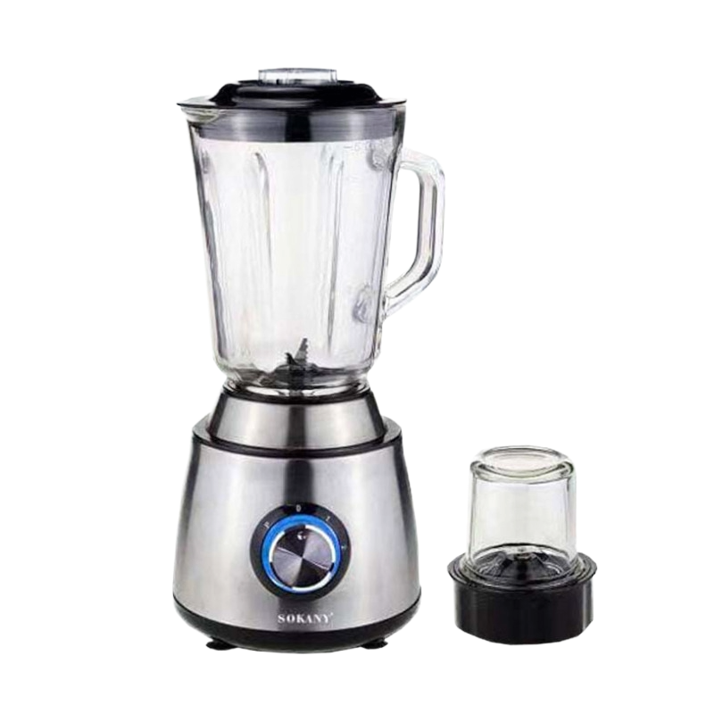 Sokany 2 IN 1 Coffee Grinder And 1.5L Glass Jar Blender 800W | Sokany Sk-155
