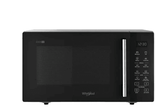 Whirpool 25L Countertop Microwave Oven with 900 Watt Cooking Power Grill | 25SE BLACK