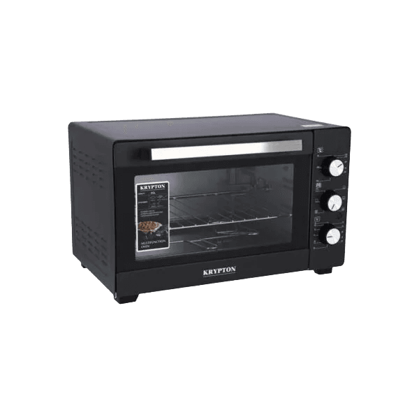 Krypton 30L Electric Oven Rotisserie 1600W Black, KNO5324