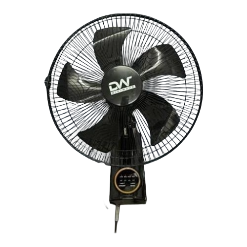 Digiwave DWWF4002 16 Inch Wall Fan With Remote 5 Blade Wing 3 Speed Control
