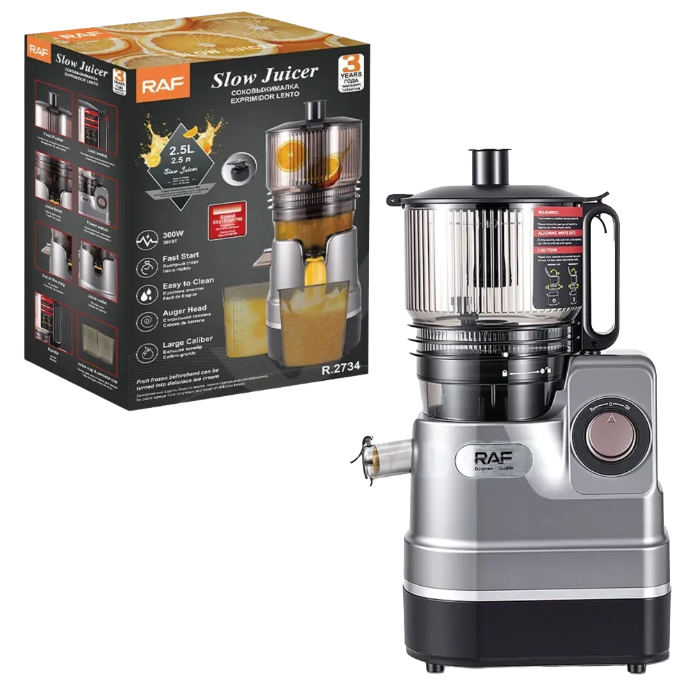 Raf Powerful 300w Multifunction Slow Juicer | R.2734