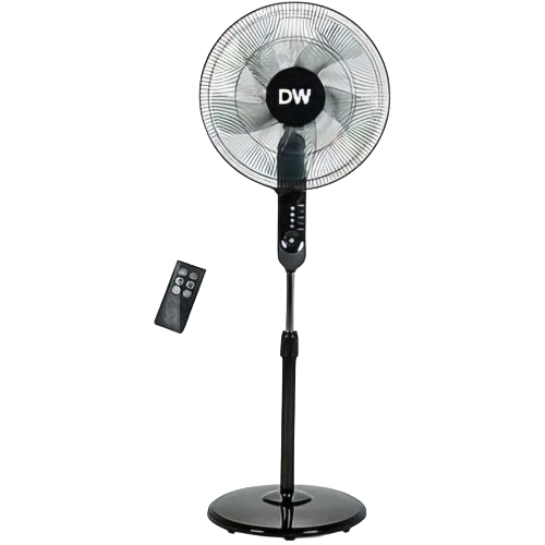 Digiwave DWSF4008 18 Inch Stand Fan 50W 5 Blade Wing 3 Speed Control With Ultra Quiet Motor