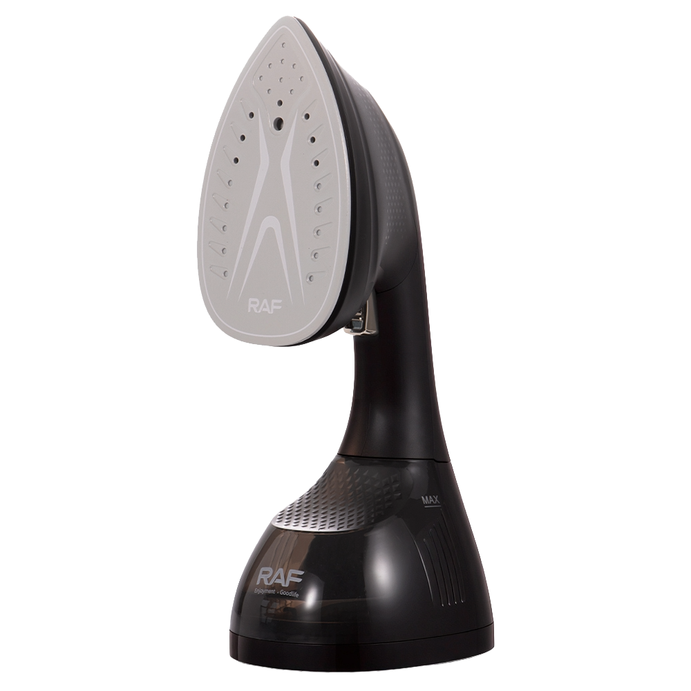 RAF R.18001 Black Handheld Steam Iron Fashion Hanging Iron Machine Electric Clothing Steamer