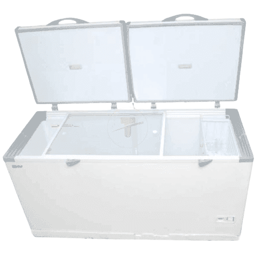 SKY SK 55 DD 550L Chest Freezer Double Door Sliding Glass