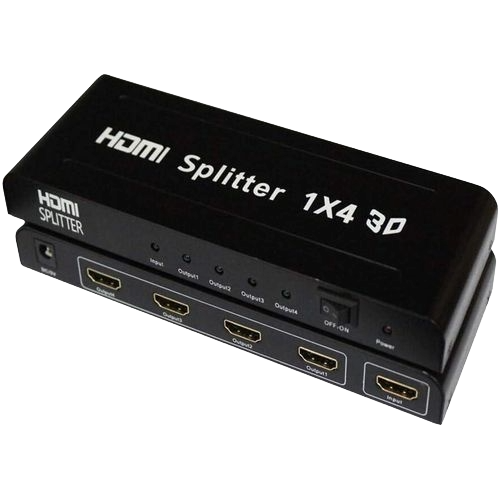 4 Way HDMI Splitter