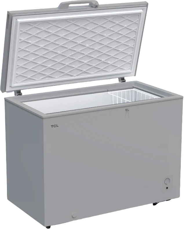 TCL 410L Double Door Chest Freezer F410CF